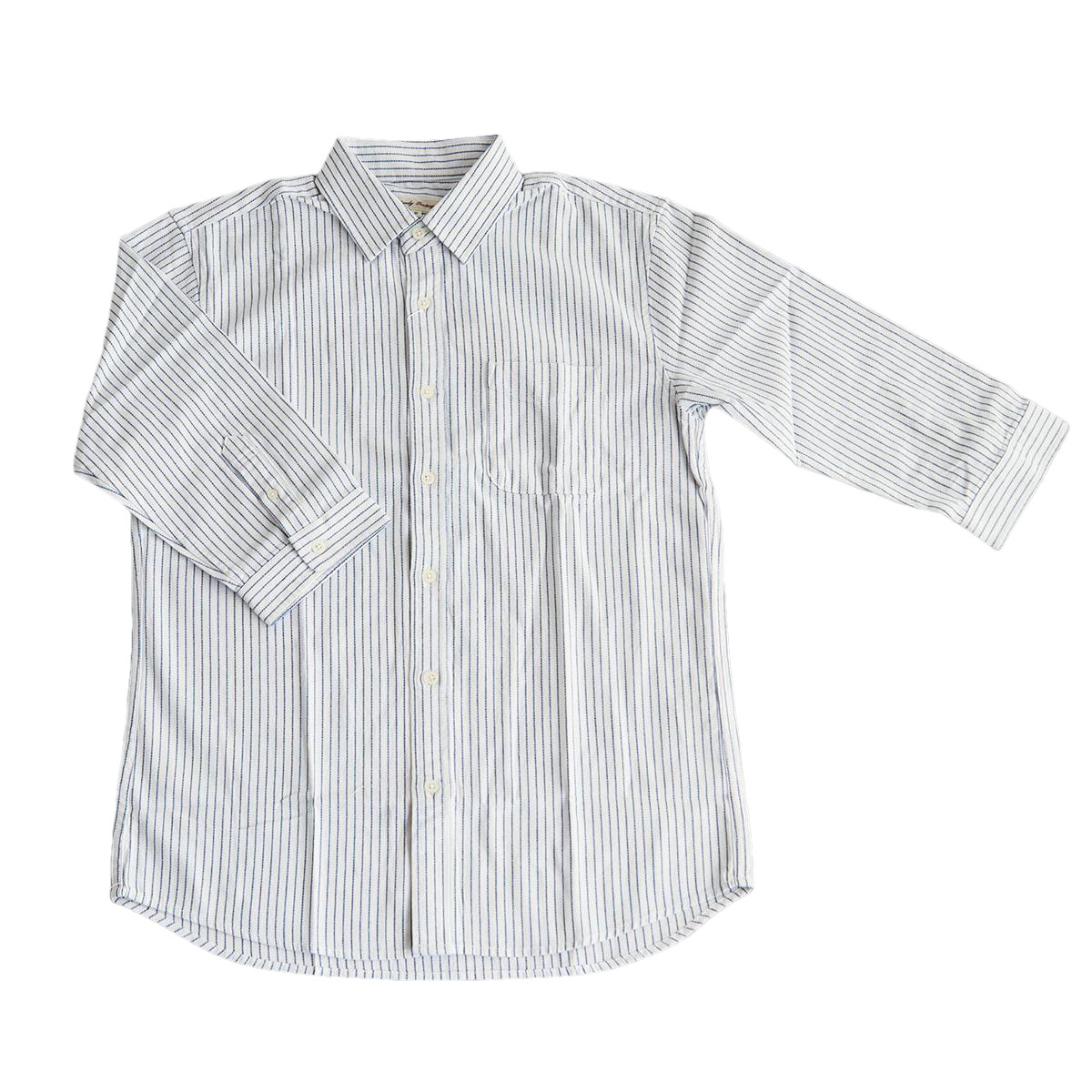 パナマ シャツ 七分袖 メンズ 綿100％ コットン 通気性 涼しい ボタン リラックス ナチュラル 春夏 M L XL LL 24122 爆買 | ブランド登録なし | 05