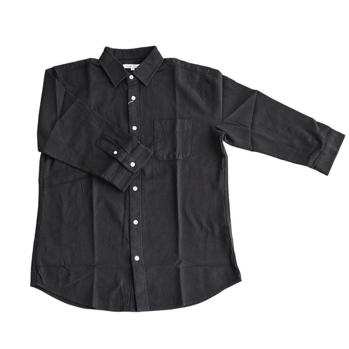 パナマ シャツ 七分袖 メンズ 綿100％ コットン 通気性 涼しい ボタン リラックス ナチュラル 春夏 M L XL LL 24122 爆買 | ブランド登録なし | 07