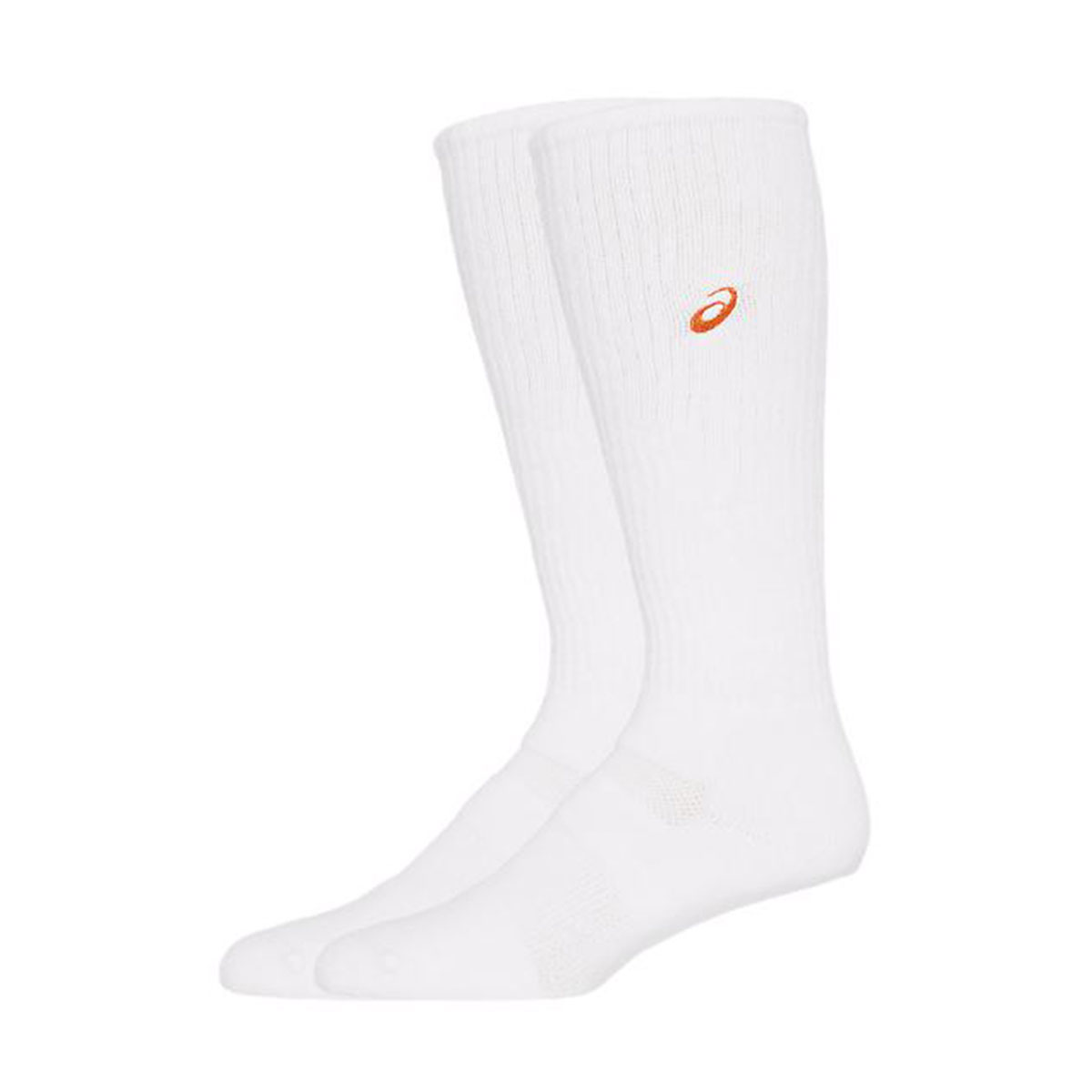アシックス asics ハイソックス レディース メンズ 厚手 ジュニア バレーボール ロング 靴下 ワンポイント ロゴ ホワイト 3053A136 | ASICS | 05