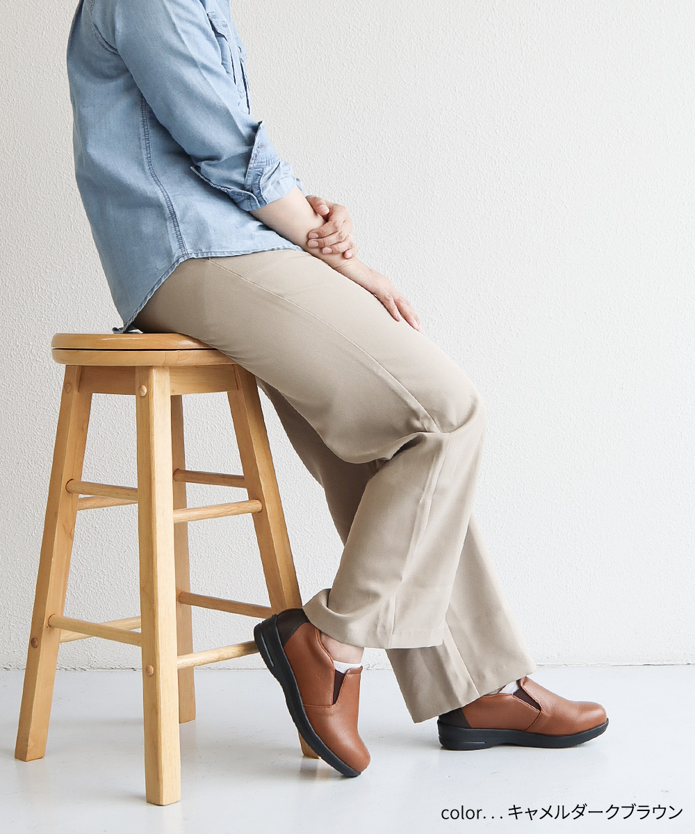 CUPC ケンブリッジユニバーシティポロクラブ POLO CLUB コンフォートシューズ レディース 幅広 軽量 ハンズフリー 靴 黒 ブラウン 556-421 爆買 | ポロ クラブ | 09