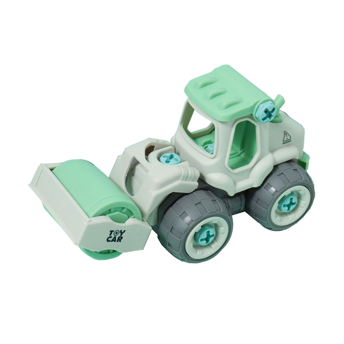 F.O.KIDS 車のおもちゃ 組み立てDIY 重機 掘削カー ローラーカー