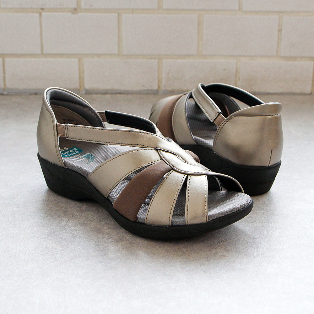 トパーズ アルコ 靴 シューズ コンフォート サンダル レディース 3e ミセス 母の日 黒 ブラック ピンク ゴールド ネイビー topaz