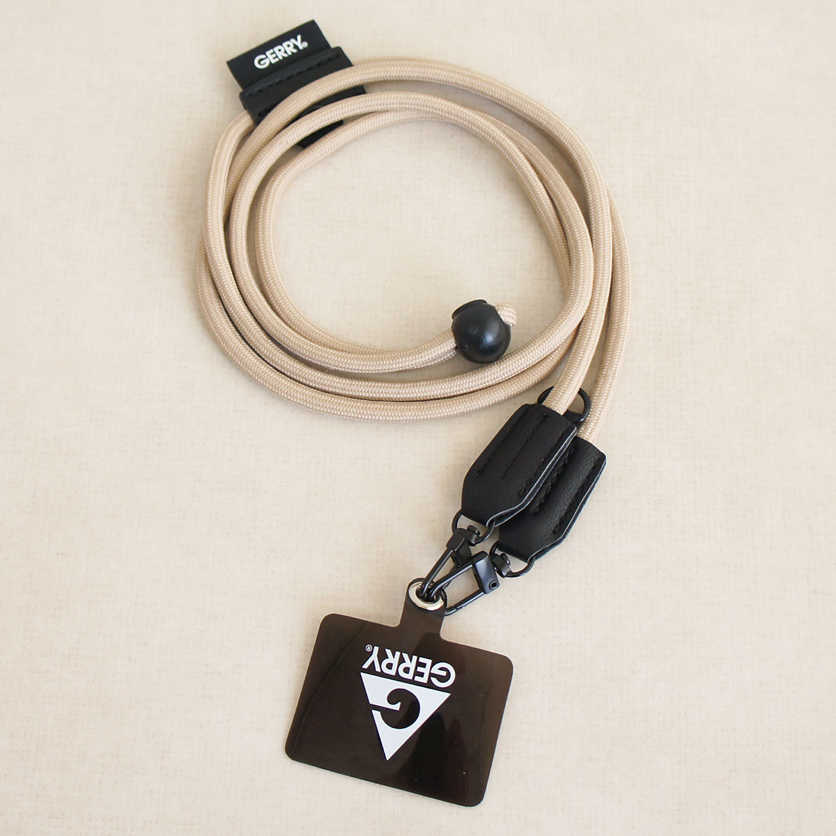 gerry スマホショルダーストラップ スマホストラップ マルチザイルコード 全機種対応 ジェリー ブラック ホワイト ベージュ イエロー a1129 | GERRY | 03
