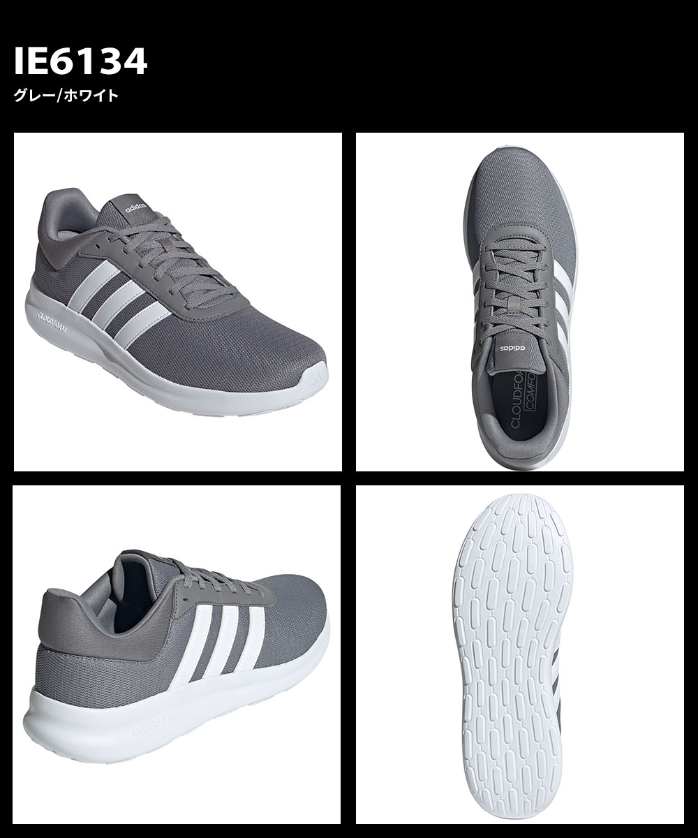 アディダス スニーカー ローカット 運動靴 メッシュ ライトレーサー ジョギングシューズ ランニング adidas LITE RACER 4.0 M | adidas | 09
