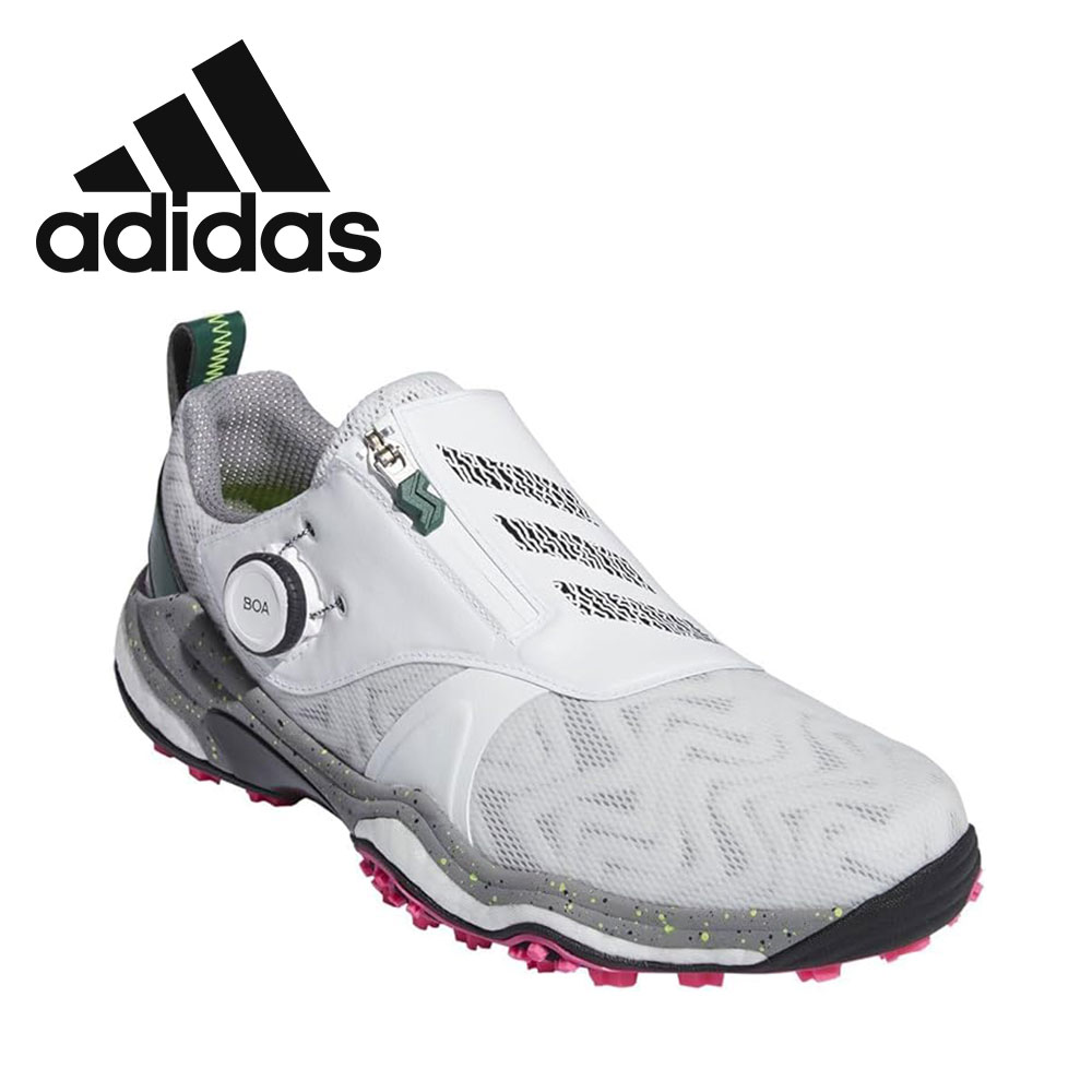 【美品】adidasゴルフシューズ　24cm BOAシステム adidas アディダス メンズ ゴルフシューズ GOLF ツアー360 24