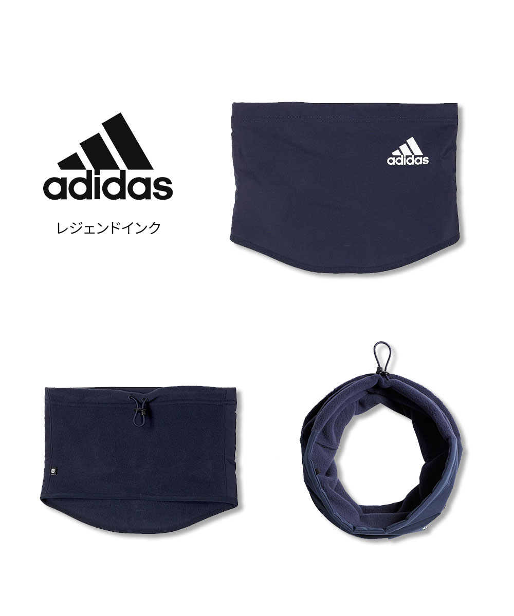 アディダス ネックウォーマー メンズ おしゃれ フリース 防寒 防風 ぽかぽか 秋冬 キッズ ジュニア 保温 黒 ネイビー レッド 赤 adidas | adidas | 06