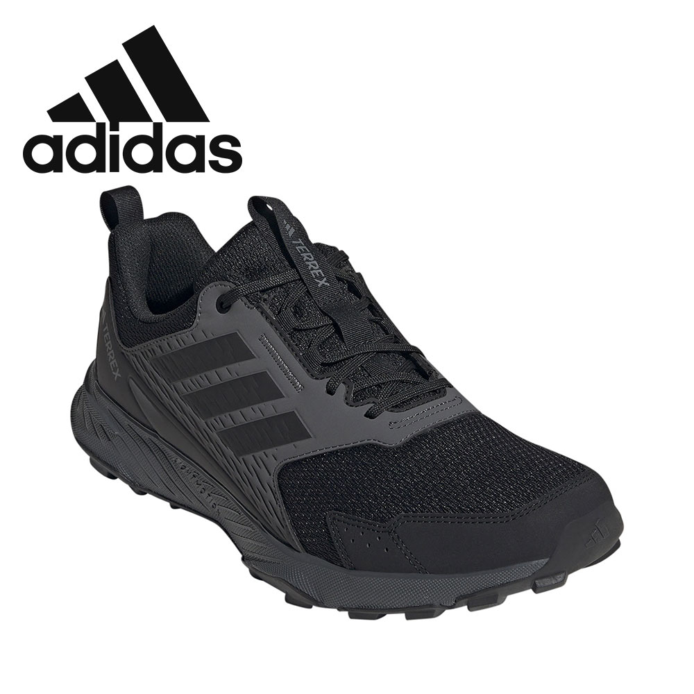 アディダス トレイルランニングシューズ メンズ ローカット 紳士 靴 登山 ブラック 黒 グレー テレックス TERREX TRACEFINDER 2 | adidas | 01