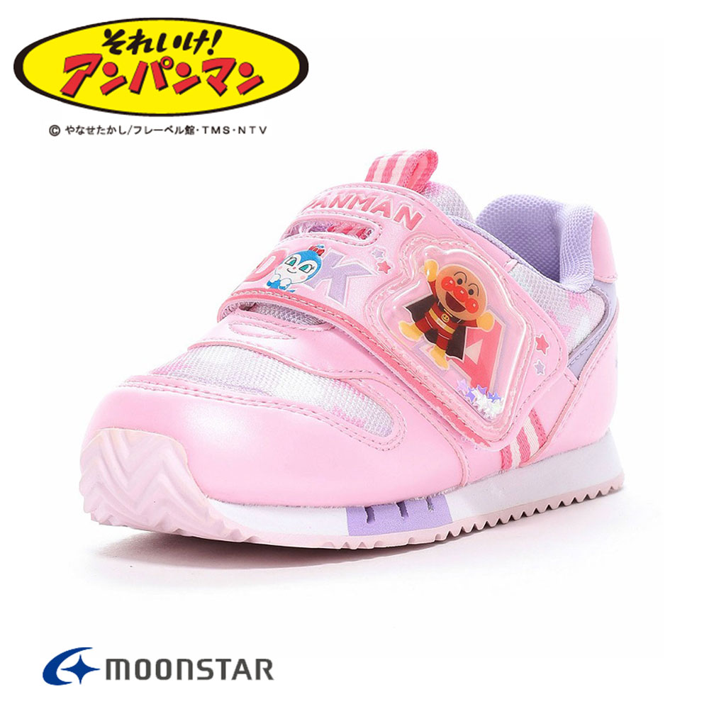 MoonStar アンパンマン ベビー スニーカー キッズ 子供靴 キャラクター 男の子 女の子 ローカット 軽量 マジックテープ 履きやすい C180 ムーンスター | MoonStar | 02