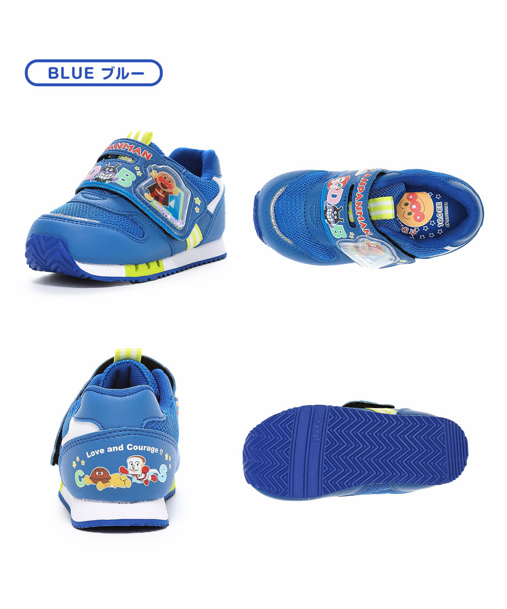 MoonStar アンパンマン ベビー スニーカー キッズ 子供靴 キャラクター 男の子 女の子 ローカット 軽量 マジックテープ 履きやすい C180 ムーンスター | MoonStar | 06