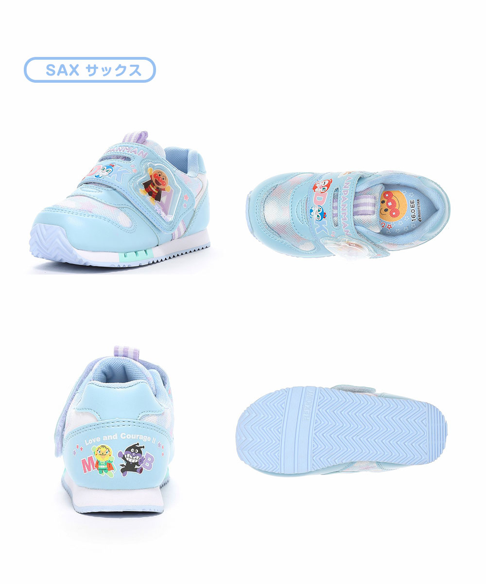 MoonStar アンパンマン ベビー スニーカー キッズ 子供靴 キャラクター 男の子 女の子 ローカット 軽量 マジックテープ 履きやすい C180 ムーンスター | MoonStar | 08