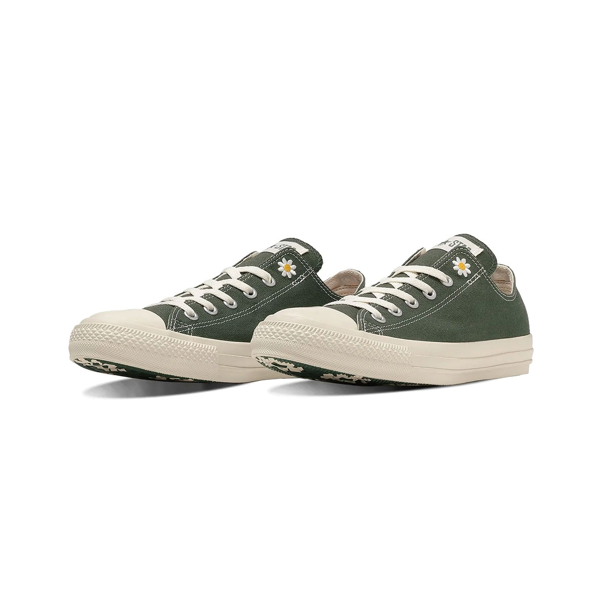 コンバース オールスター デイジーズ ローカット スニーカー レディース メンズ ユニセックス グリーン 緑 ブラウン オフホワイト converse | CONVERSE | 02