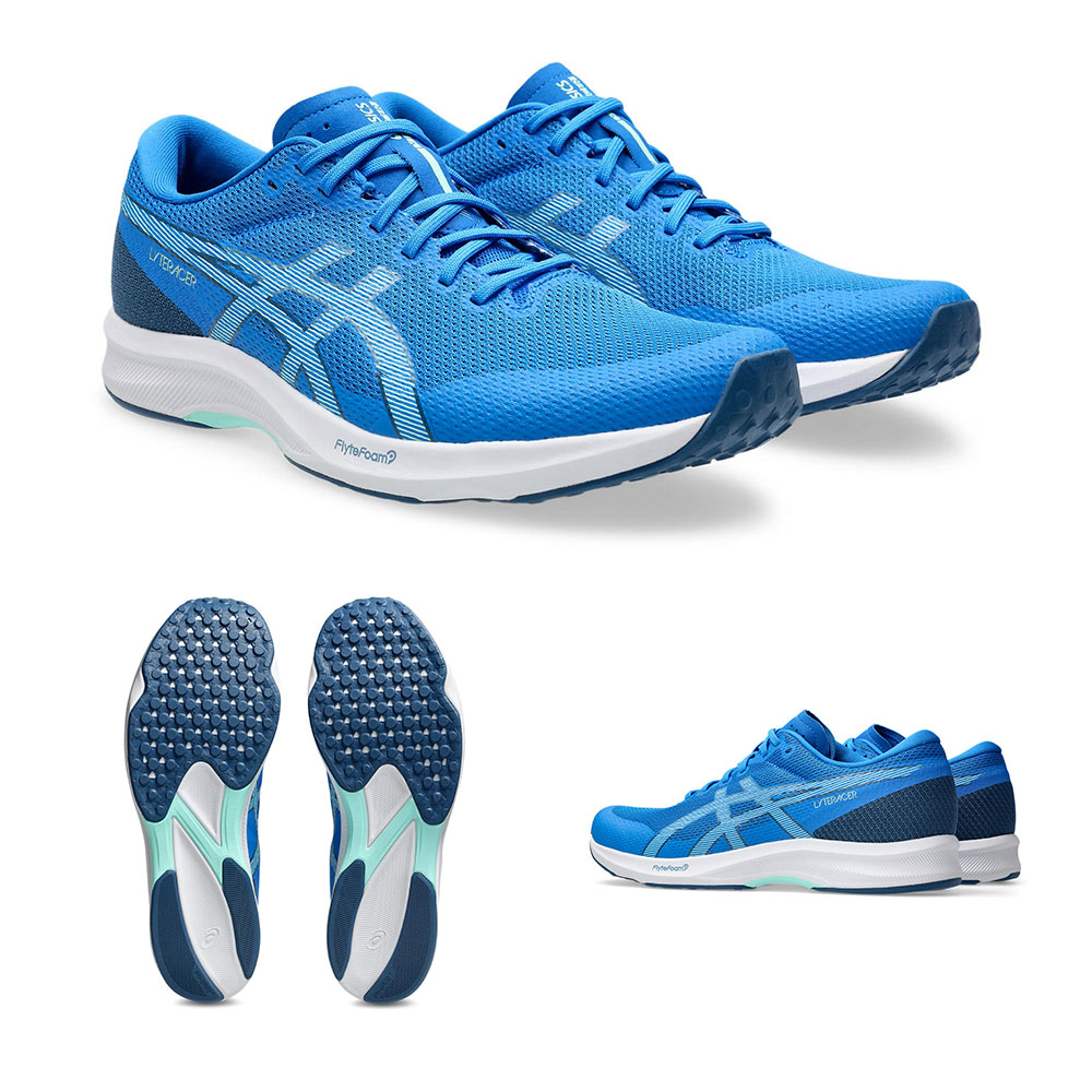 アシックス ランニングシューズ LYTERACER 6 ライトレーサー6 トレーニングシューズ ジョギング マラソン 陸上ランニングシューズ 幅広 asics 1011b970 爆買 | ASICS | 16