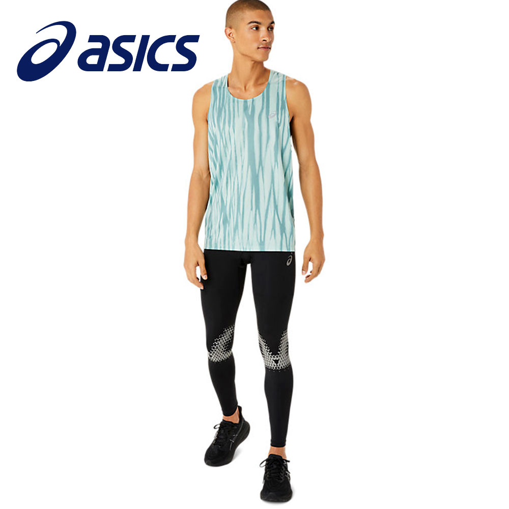 アシックス ランニング スポーツタイツ メンズ MOTION MUSCLE SUPPORT ランニングタイツ コンプレッションタイツ タイツ 陸上 スポーツ asics 2011d008 爆買 | ASICS | 02