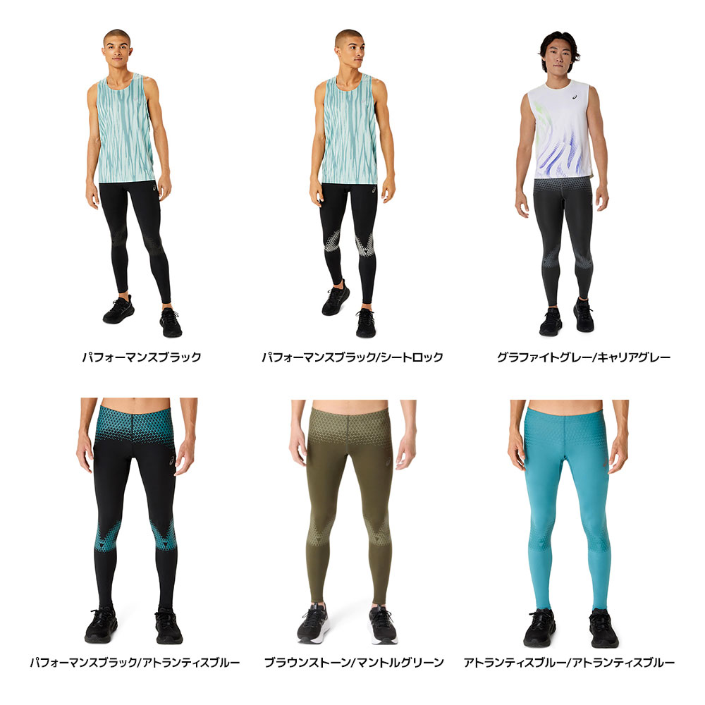 アシックス ランニング スポーツタイツ メンズ MOTION MUSCLE SUPPORT ランニングタイツ コンプレッションタイツ タイツ 陸上 スポーツ asics 2011d008 爆買 | ASICS | 07