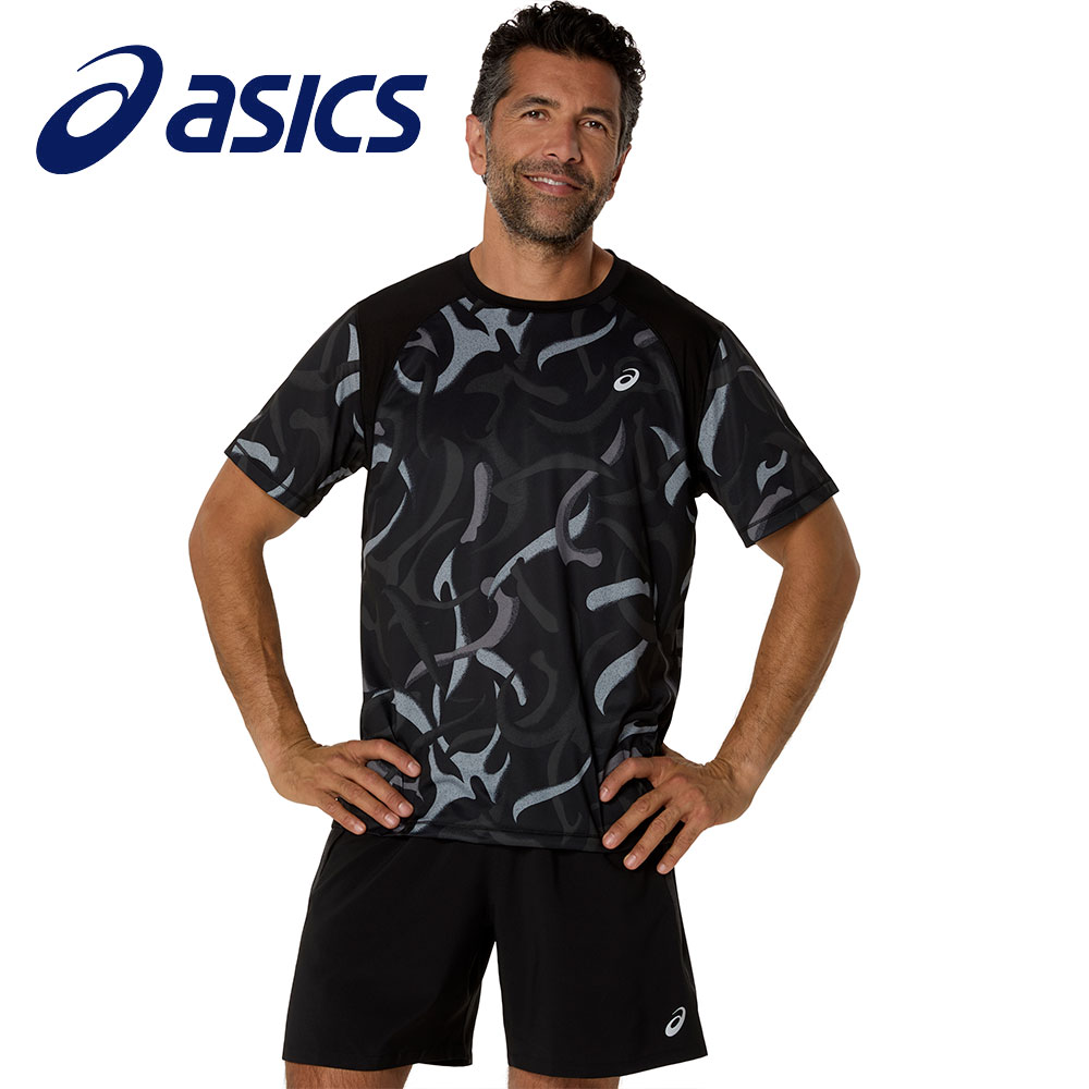 アシックス ランニングウェア Tシャツ メンズ 半袖シャツ 吸汗速乾 ACTIBREEZE マラソン ジョギング 陸上 練習着 スポーツ トレーニング asics 2011d092 | ASICS | 01