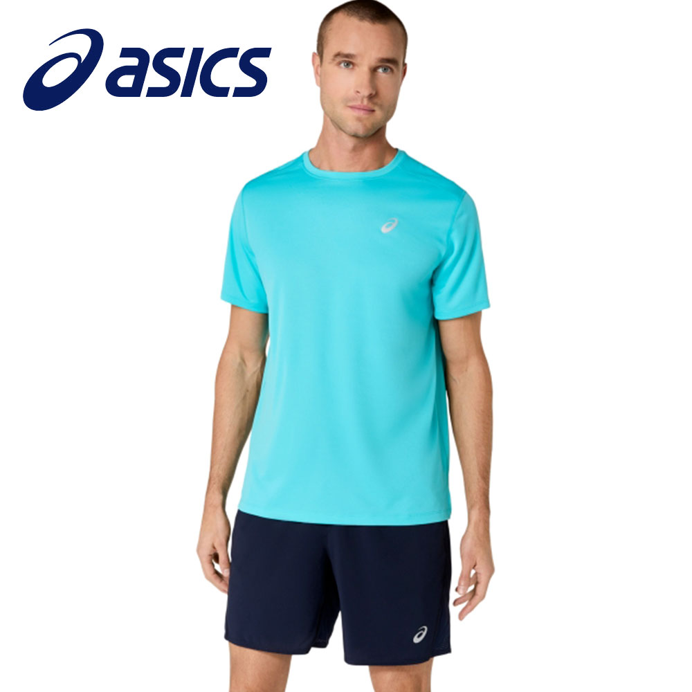 アシックス Tシャツ メンズ 半袖 吸汗速乾 スポーツ トレーニング 運動 シャツ メンズ 半袖 黒 男性用 asics ランニングドライ半袖シャツ 2011d242 爆買 | ASICS | 05