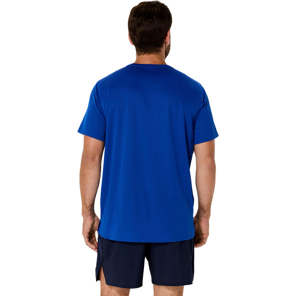 アシックス Tシャツ メンズ 半袖 吸汗速乾 スポーツ トレーニング 運動 シャツ メンズ 半袖 黒 男性用 asics ランニングドライ半袖シャツ 2011d242 爆買 | ASICS | 16