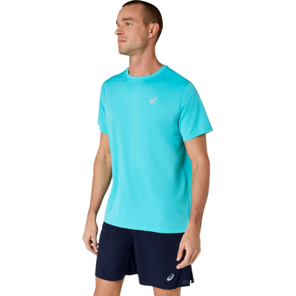 アシックス Tシャツ メンズ 半袖 吸汗速乾 スポーツ トレーニング 運動 シャツ メンズ 半袖 黒 男性用 asics ランニングドライ半袖シャツ 2011d242 爆買 | ASICS | 17