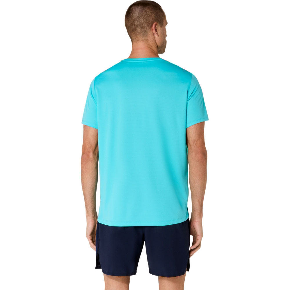アシックス Tシャツ メンズ 半袖 吸汗速乾 スポーツ トレーニング 運動 シャツ メンズ 半袖 黒 男性用 asics ランニングドライ半袖シャツ 2011d242 爆買 | ASICS | 18
