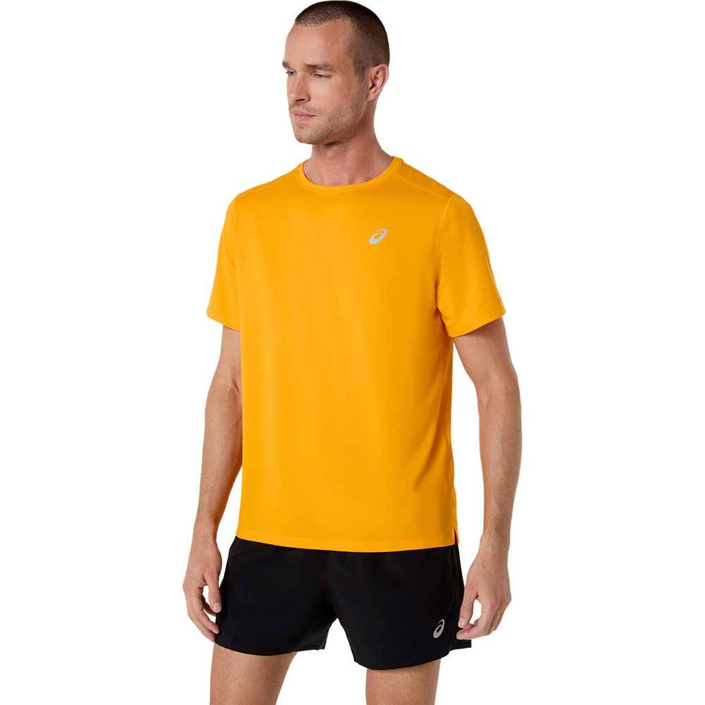 アシックス Tシャツ メンズ 半袖 吸汗速乾 スポーツ トレーニング 運動 シャツ メンズ 半袖 黒 男性用 asics ランニングドライ半袖シャツ 2011d242 爆買 | ASICS | 19