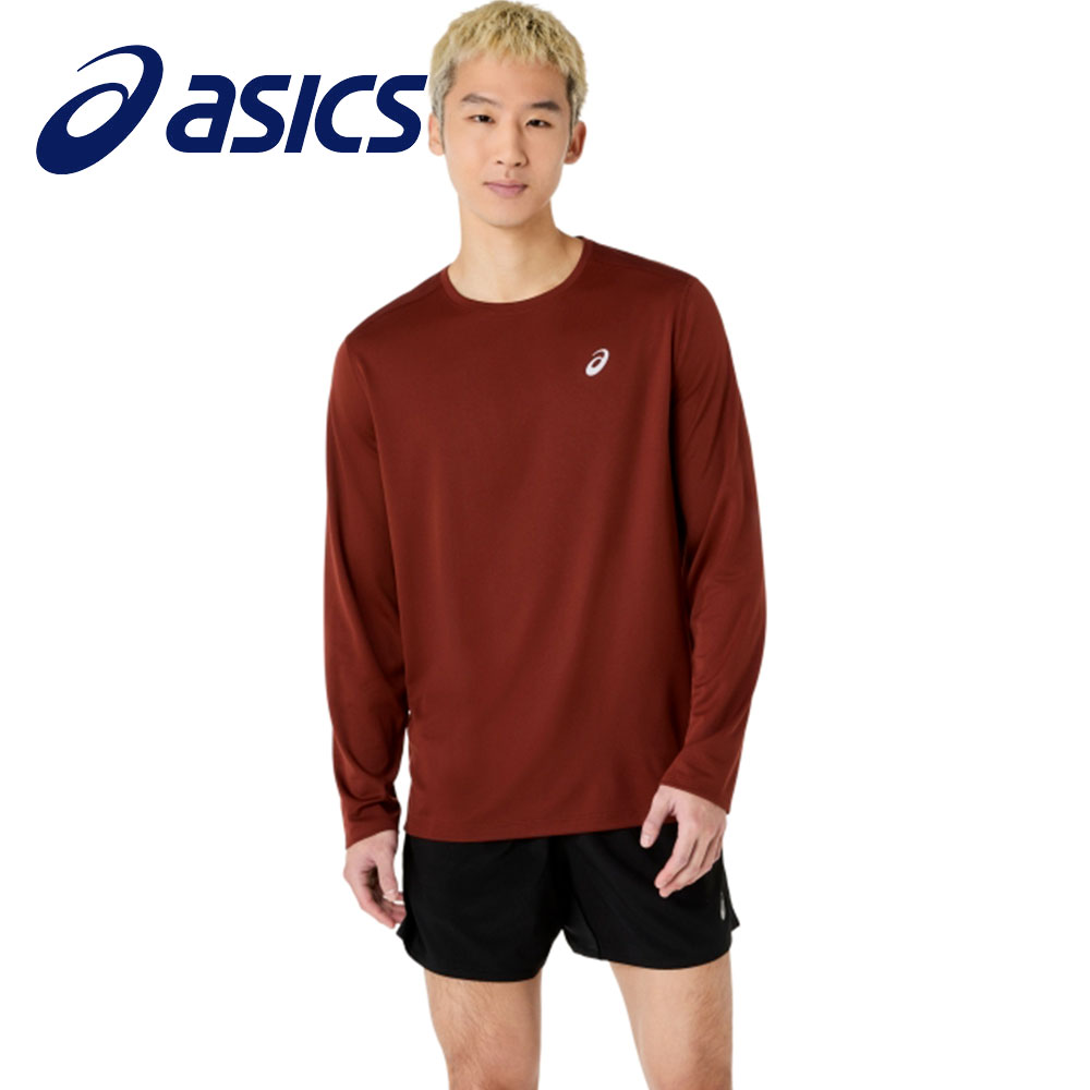 アシックス ランニングウェア メンズ 吸汗速乾 Tシャツ メンズ 長袖シャツ ロンt ロングTシャツ スポーツウェア asics ランニングドライ長袖シャツ 2011d244 | ASICS | 02