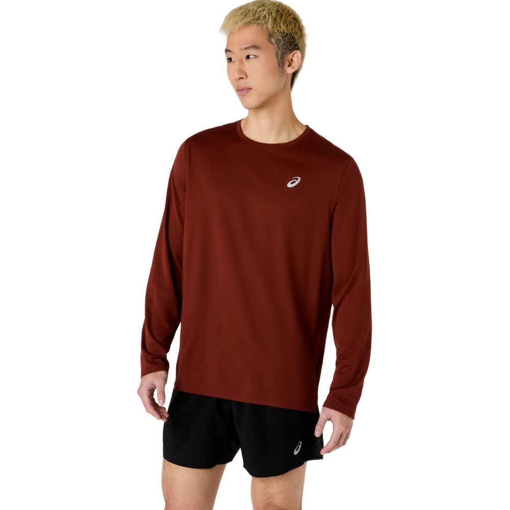 アシックス ランニングウェア メンズ 吸汗速乾 Tシャツ メンズ 長袖シャツ ロンt ロングTシャツ スポーツウェア asics ランニングドライ長袖シャツ 2011d244 | ASICS | 10