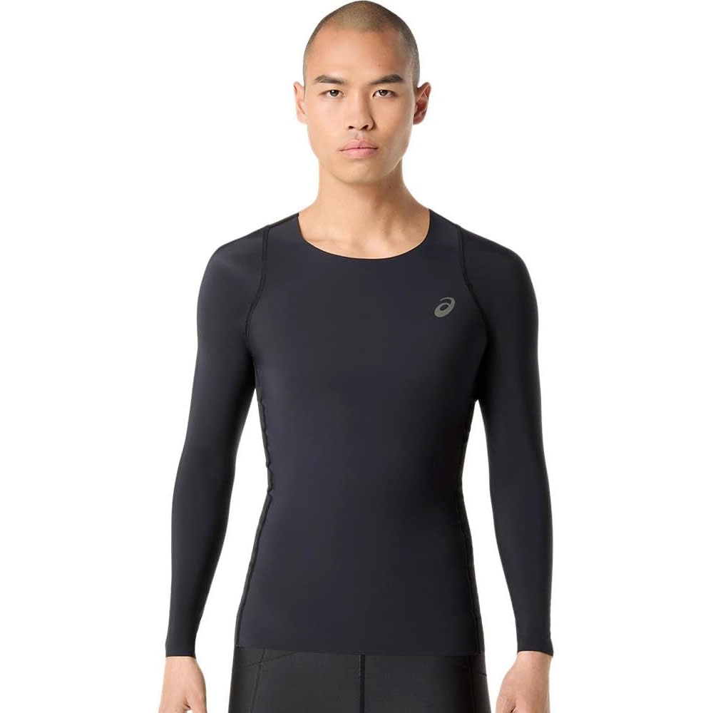 アシックス 長袖 インナーシャツ MOTION MUSCLE SUPPORT 吸汗速乾 ストレッチ シームレス メンズ スポーツ トレーニング asics スタビリティ 2011d269 | ASICS | 04