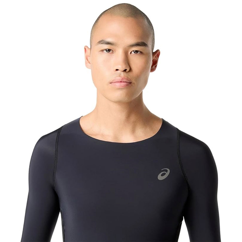 アシックス 長袖 インナーシャツ MOTION MUSCLE SUPPORT 吸汗速乾 ストレッチ シームレス メンズ スポーツ トレーニング asics スタビリティ 2011d269 | ASICS | 06