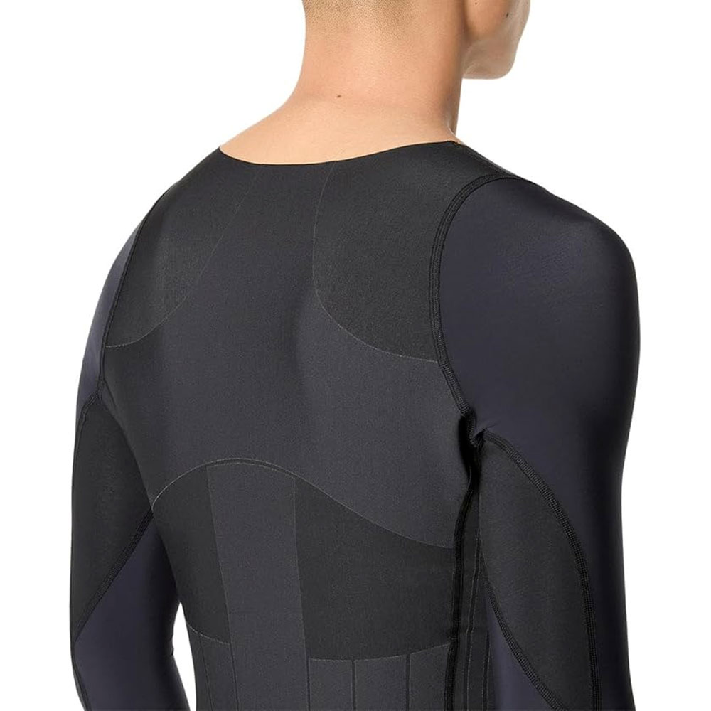 アシックス 長袖 インナーシャツ MOTION MUSCLE SUPPORT 吸汗速乾 ストレッチ シームレス メンズ スポーツ トレーニング asics スタビリティ 2011d269 | ASICS | 08