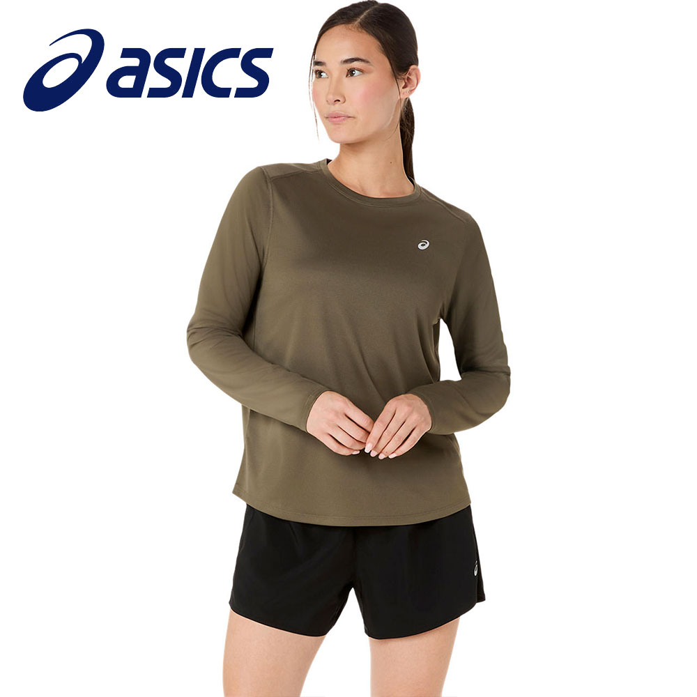 アシックス ランニングシャツ 長袖シャツ レディース ドライ 吸汗速乾 スポーツ ロンT ロングスリーブ Tシャツ asics ランニングドライ長袖シャツ 2012d149 爆買 | ASICS | 03