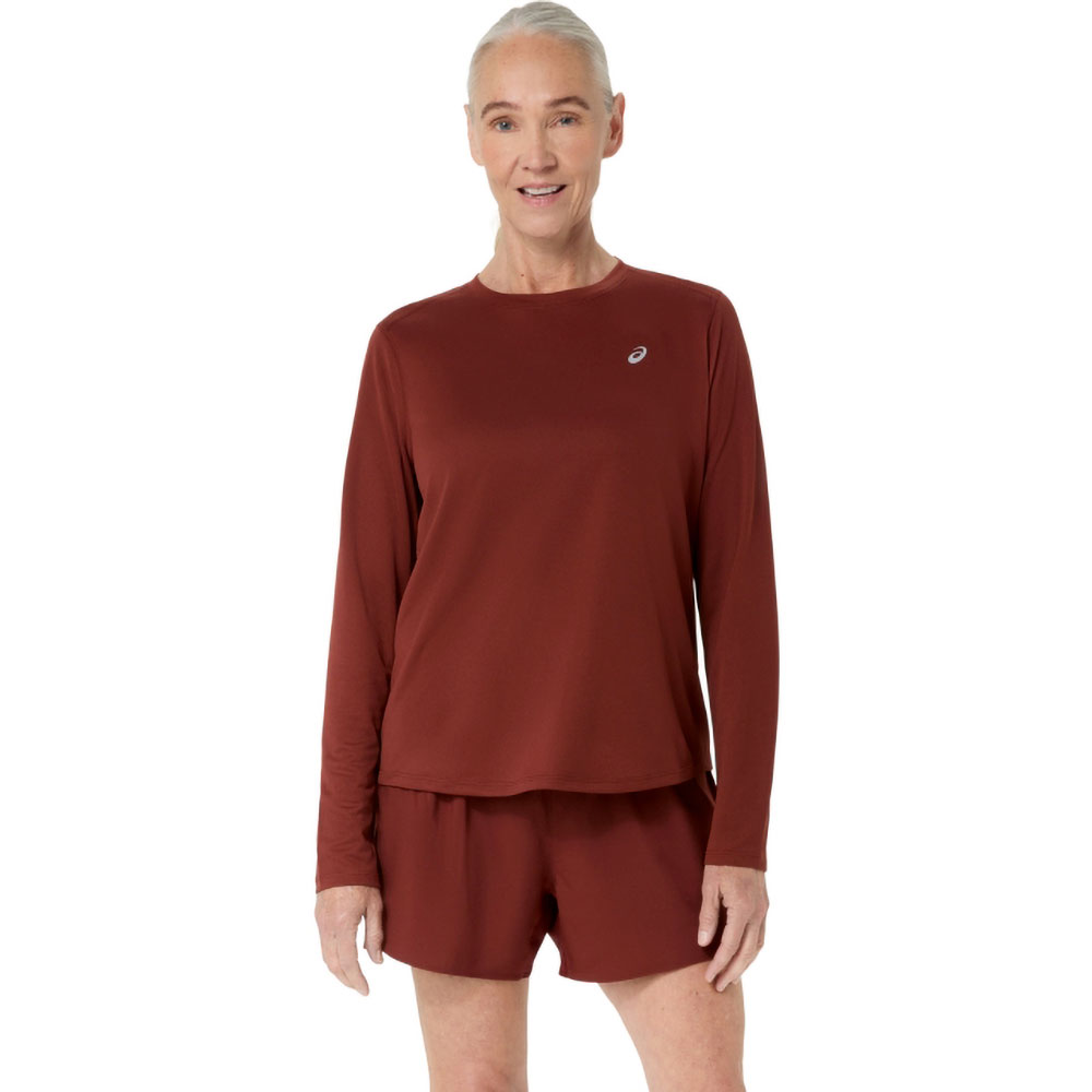 アシックス ランニングシャツ 長袖シャツ レディース ドライ 吸汗速乾 スポーツ ロンT ロングスリーブ Tシャツ asics ランニングドライ長袖シャツ 2012d149 爆買 | ASICS | 11