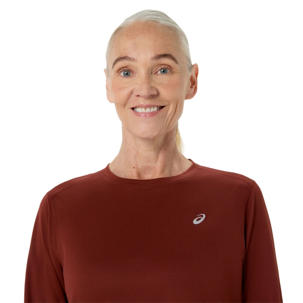 アシックス ランニングシャツ 長袖シャツ レディース ドライ 吸汗速乾 スポーツ ロンT ロングスリーブ Tシャツ asics ランニングドライ長袖シャツ 2012d149 爆買 | ASICS | 13
