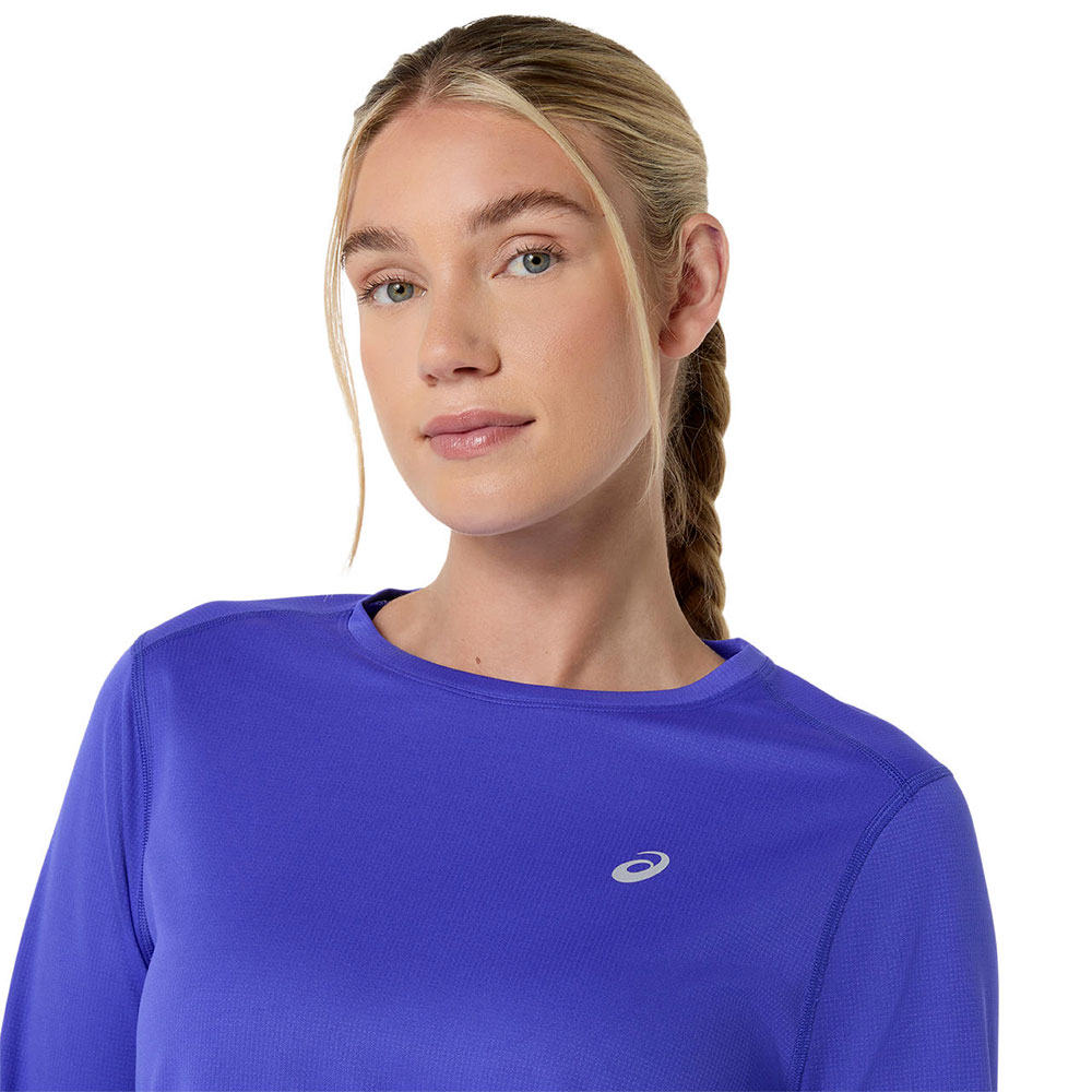 アシックス ランニングシャツ 長袖シャツ レディース ドライ 吸汗速乾 スポーツ ロンT ロングスリーブ Tシャツ asics ランニングドライ長袖シャツ 2012d149 爆買 | ASICS | 19