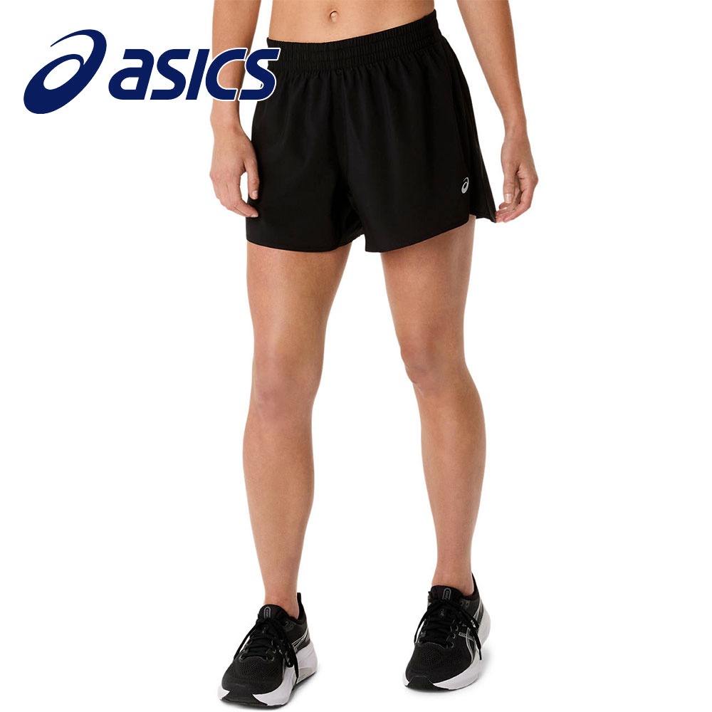 アシックス ランニングパンツ ショートパンツ レディース ランニングショーツ 女性用 吸汗速乾 ドライ 軽量 asics ランニングドライ 4インチショーツ 2012d151 | ASICS | 01