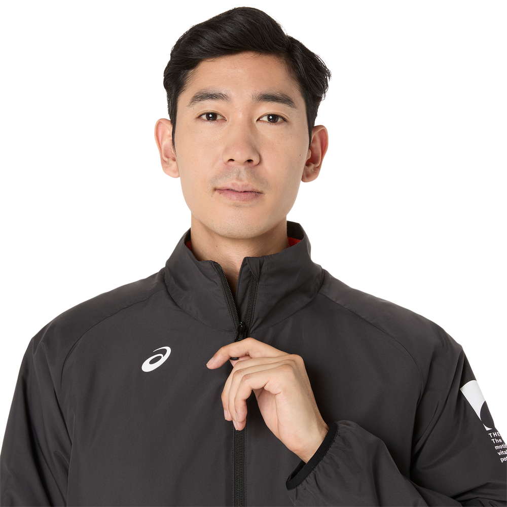 アシックス ウインドブレーカー メンズ 中綿 ジャケット 防寒 暖かい トレーニングウェア スポーツウェア ランニング アウター asics 2031f178 | ASICS | 09