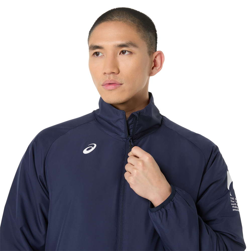 アシックス ウインドブレーカー メンズ 中綿 ジャケット 防寒 暖かい トレーニングウェア スポーツウェア ランニング アウター asics 2031f178 | ASICS | 19
