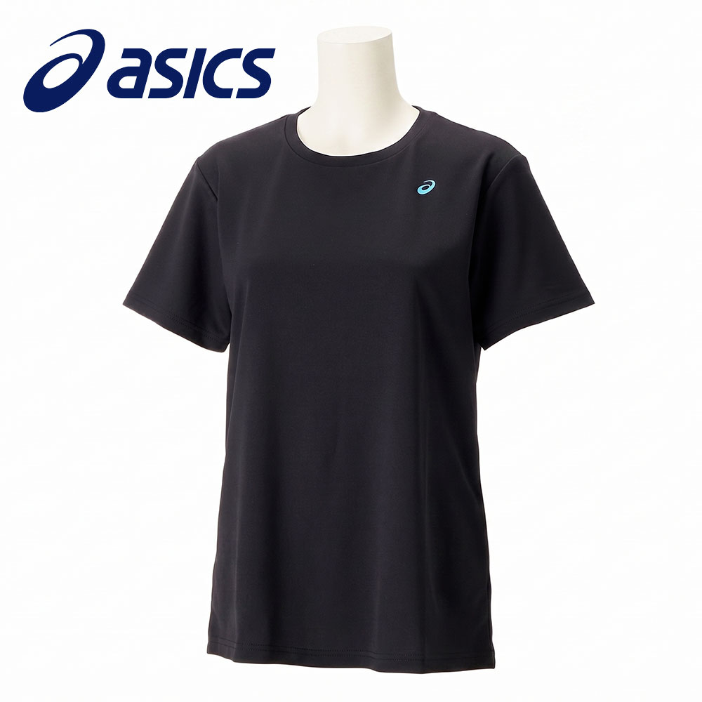 アシックス Tシャツ レディース 半袖 トレーニングウェア 吸汗速乾 スポーツ 夏 asics ウイメンズドライワンポイント半袖シャツ 2032c786 | ASICS | 01