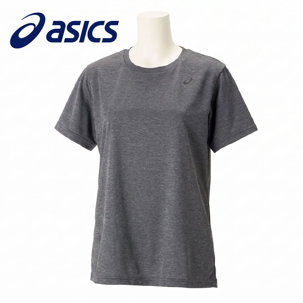 アシックス Tシャツ レディース 半袖 トレーニングウェア 吸汗速乾 スポーツ 夏 asics ウイメンズドライワンポイント半袖シャツ 2032c786 | ASICS | 04