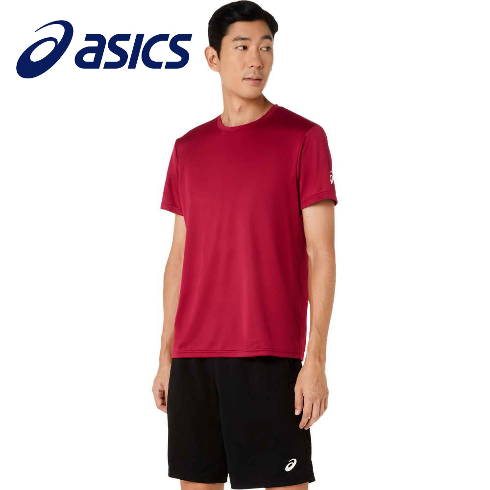 アシックス Tシャツ メンズ 半袖 吸汗速乾 トレーニングウェア スポーツウェア トップス asics ショートスリーブシャツ 2033c174 | ASICS | 07