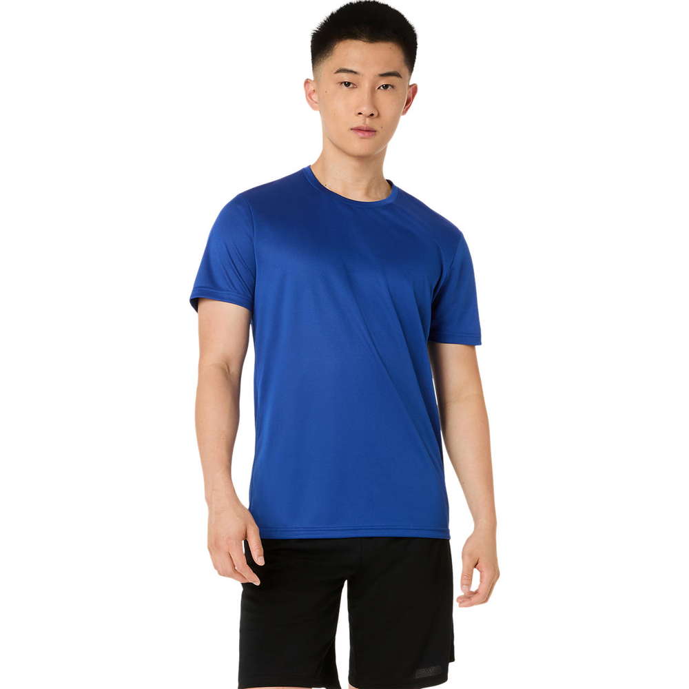 アシックス Tシャツ メンズ 半袖 吸汗速乾 トレーニングウェア スポーツウェア トップス asics ショートスリーブシャツ 2033c174 | ASICS | 18