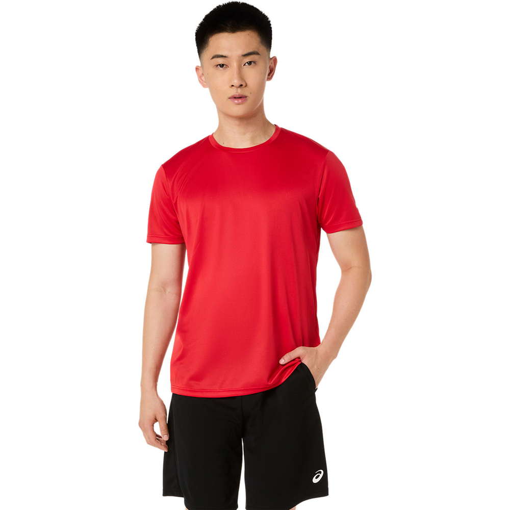 アシックス Tシャツ メンズ 半袖 吸汗速乾 トレーニングウェア スポーツウェア トップス asics ショートスリーブシャツ 2033c174 | ASICS | 22