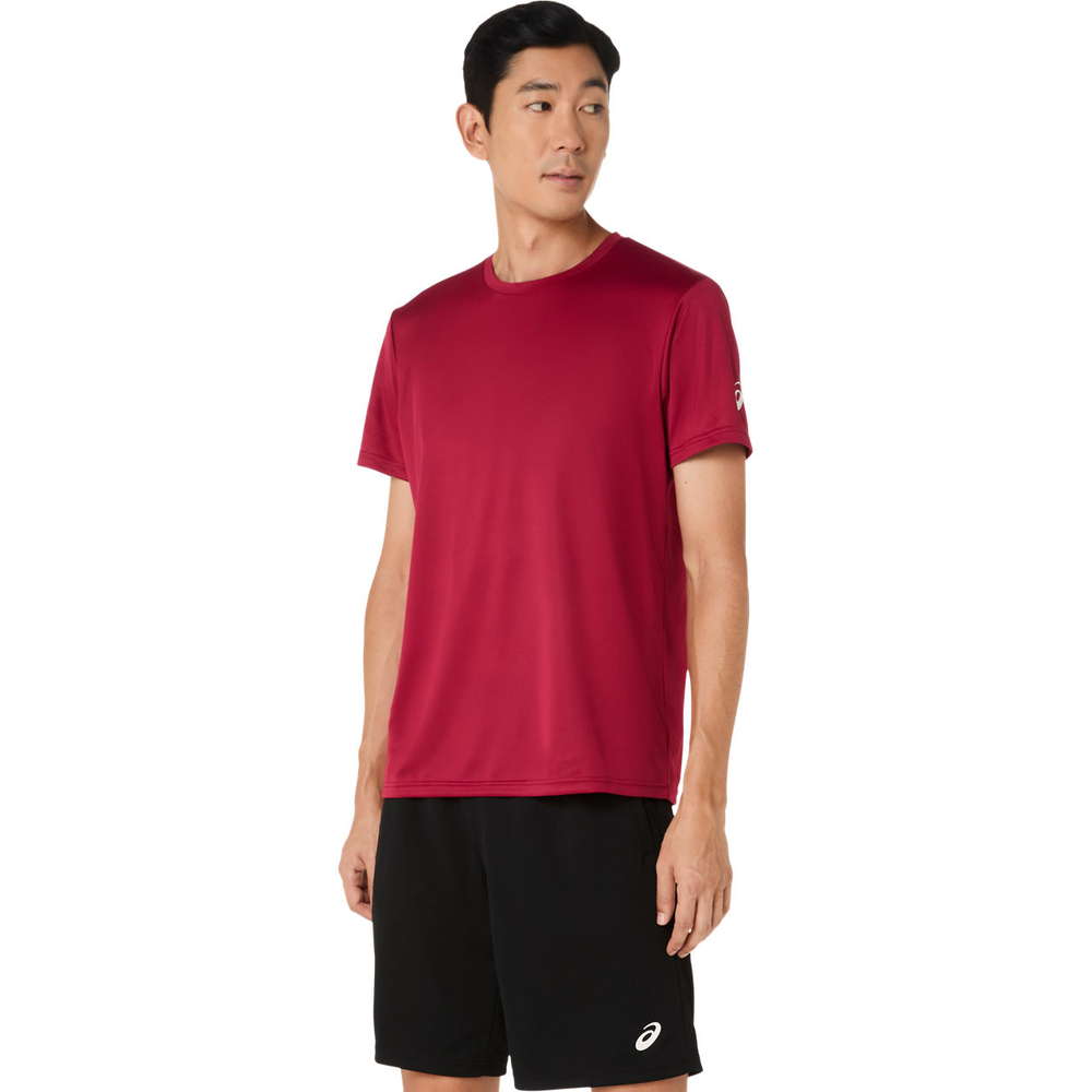 アシックス Tシャツ メンズ 半袖 吸汗速乾 トレーニングウェア スポーツウェア トップス asics ショートスリーブシャツ 2033c174 | ASICS | 24