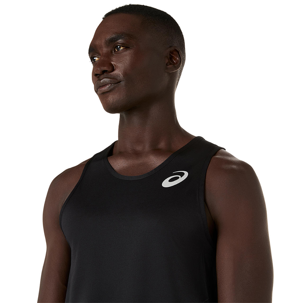 アシックス ランニングシャツ メンズ 陸上 ランニング マラソン 吸汗速乾 ノースリーブ ウェア トップス asics 2091a845 | ASICS | 09