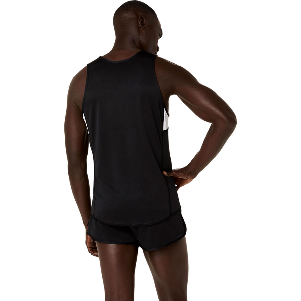 アシックス ランニングシャツ メンズ ノースリーブ 吸汗速乾 スポーツウェア トップス タンクトップ asics 2091a846 | ASICS | 08