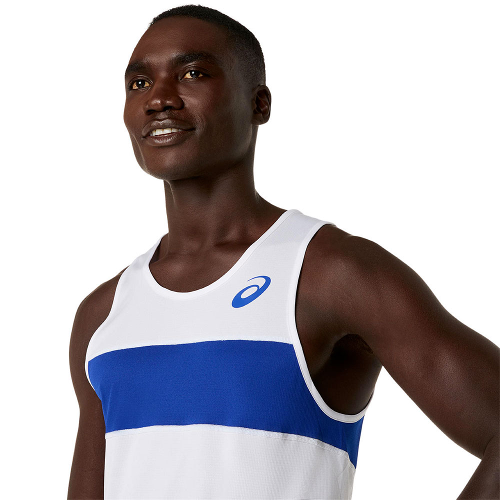 アシックス ランニングシャツ メンズ ノースリーブ 吸汗速乾 スポーツウェア トップス タンクトップ asics 2091a846 | ASICS | 12