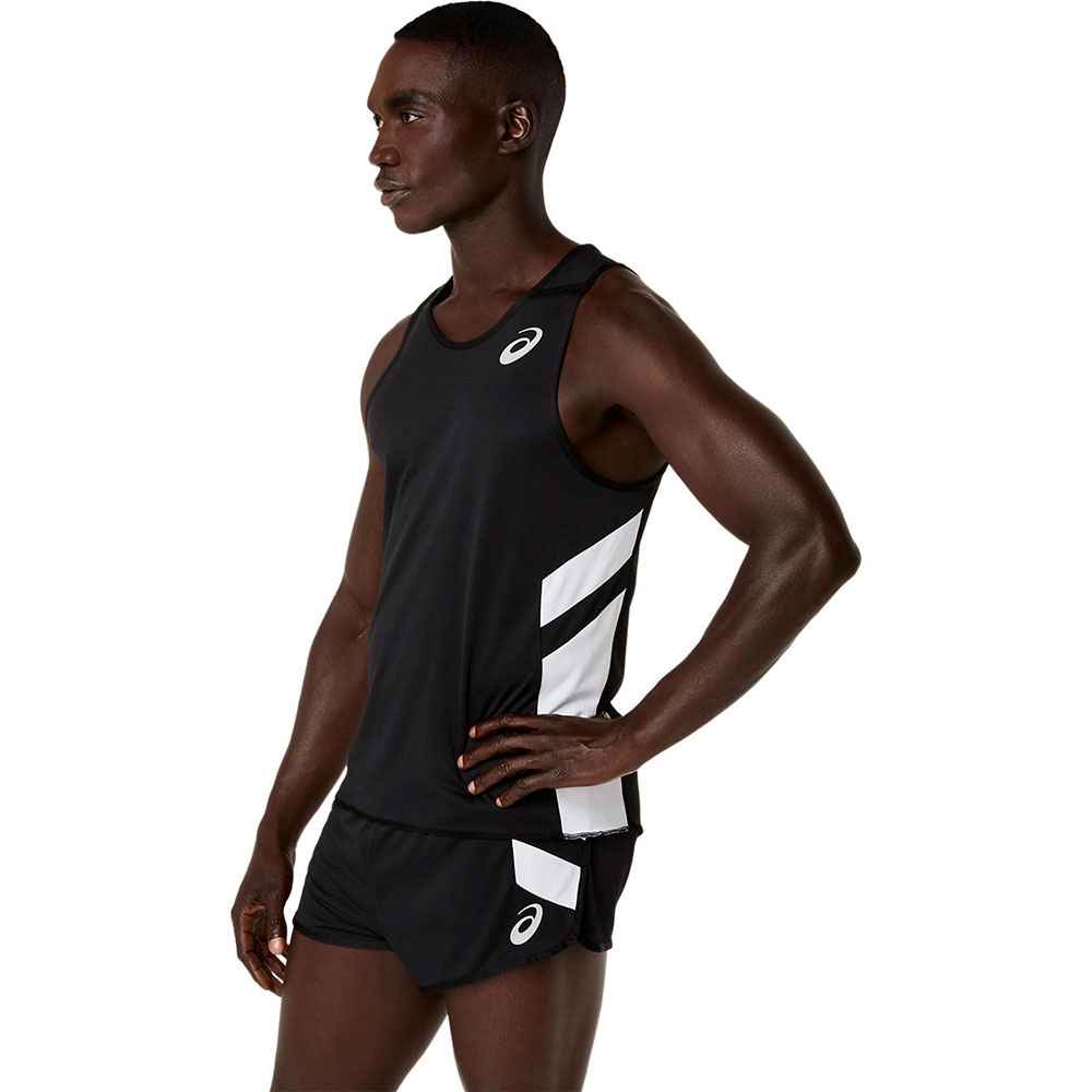 アシックス ランニングシャツ メンズ ノースリーブ タンクトップ 吸汗速乾 スポーツウェア asics メンズランニングシャツ 2091a847 | ASICS | 07