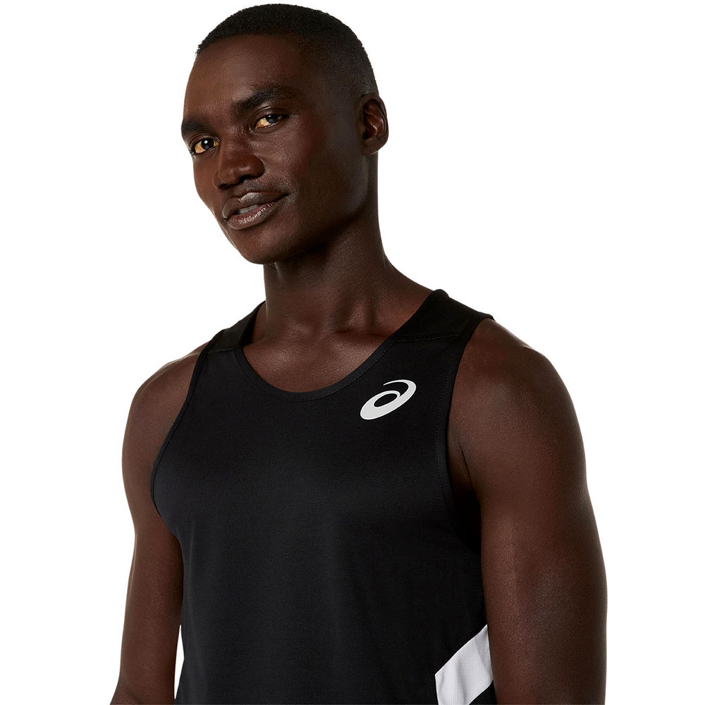アシックス ランニングシャツ メンズ ノースリーブ タンクトップ 吸汗速乾 スポーツウェア asics メンズランニングシャツ 2091a847 | ASICS | 09