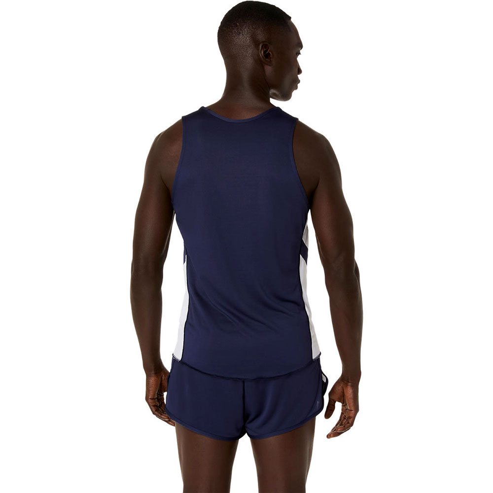 アシックス ランニングシャツ メンズ ノースリーブ タンクトップ 吸汗速乾 スポーツウェア asics メンズランニングシャツ 2091a847 | ASICS | 14