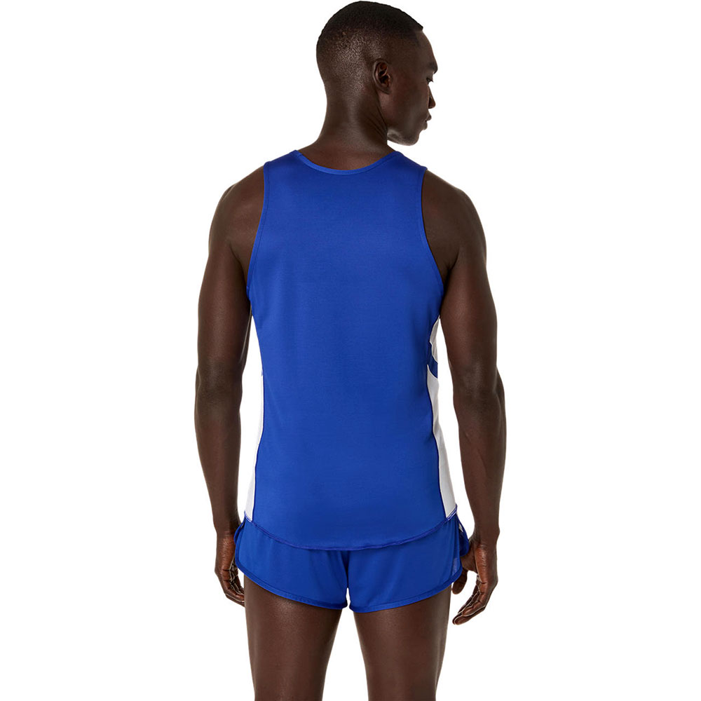 アシックス ランニングシャツ メンズ ノースリーブ タンクトップ 吸汗速乾 スポーツウェア asics メンズランニングシャツ 2091a847 | ASICS | 17