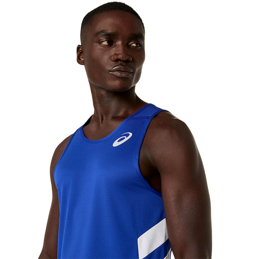 アシックス ランニングシャツ メンズ ノースリーブ タンクトップ 吸汗速乾 スポーツウェア asics メンズランニングシャツ 2091a847 | ASICS | 18
